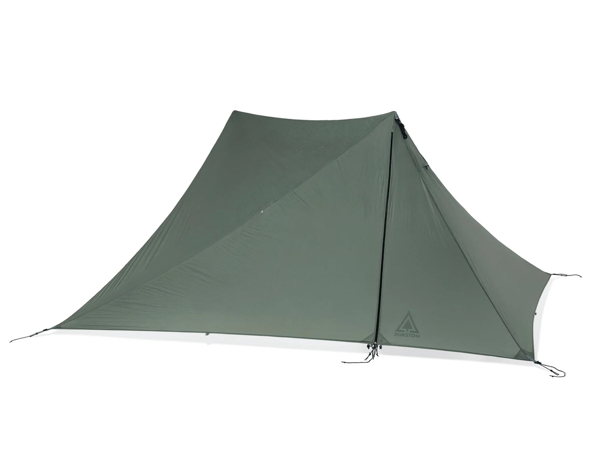 Durston X-Mid 1 Solid 設営状態クローズアップ