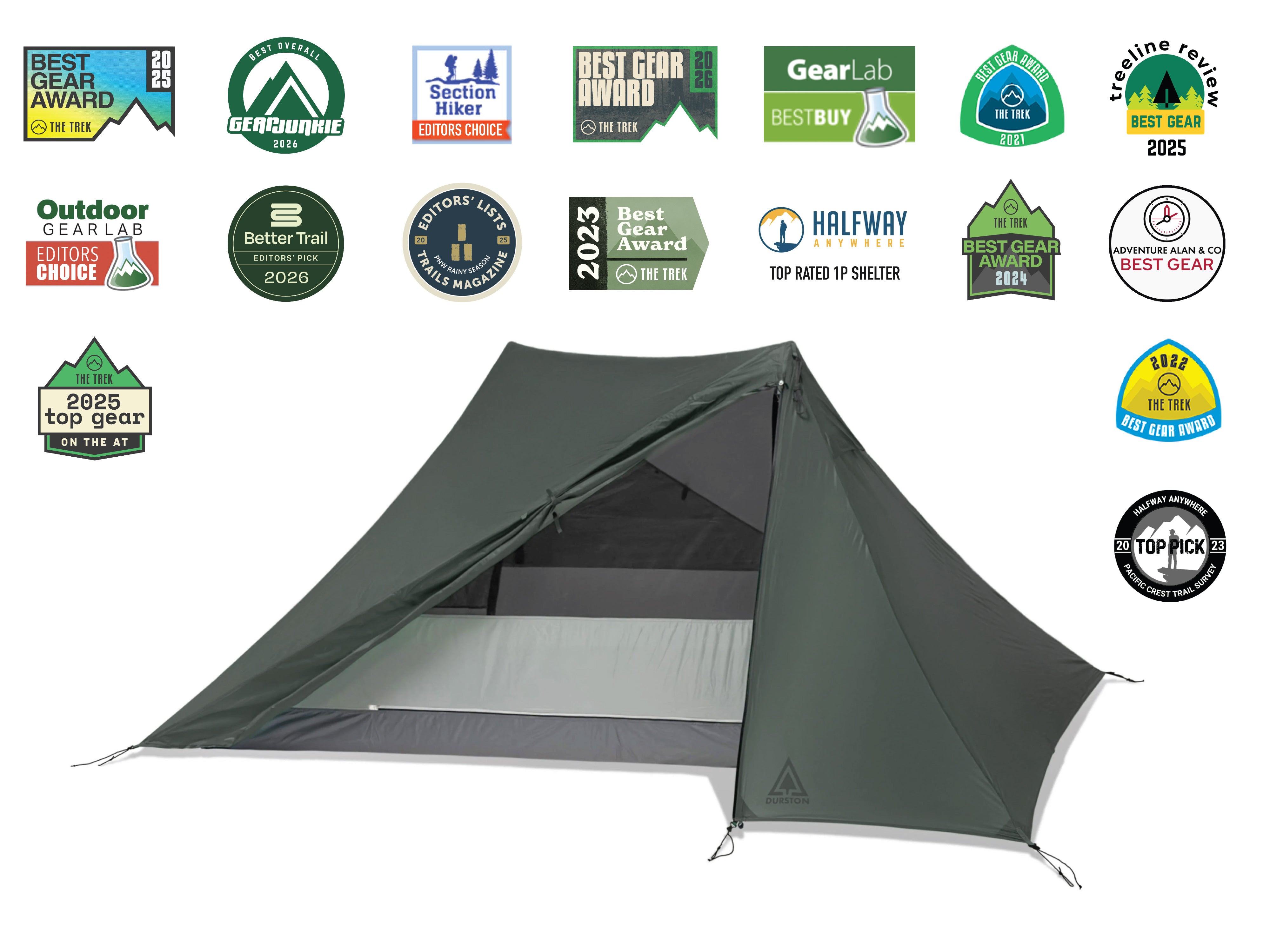 Durston | X-Mid 1 Solid Ultralight Tent