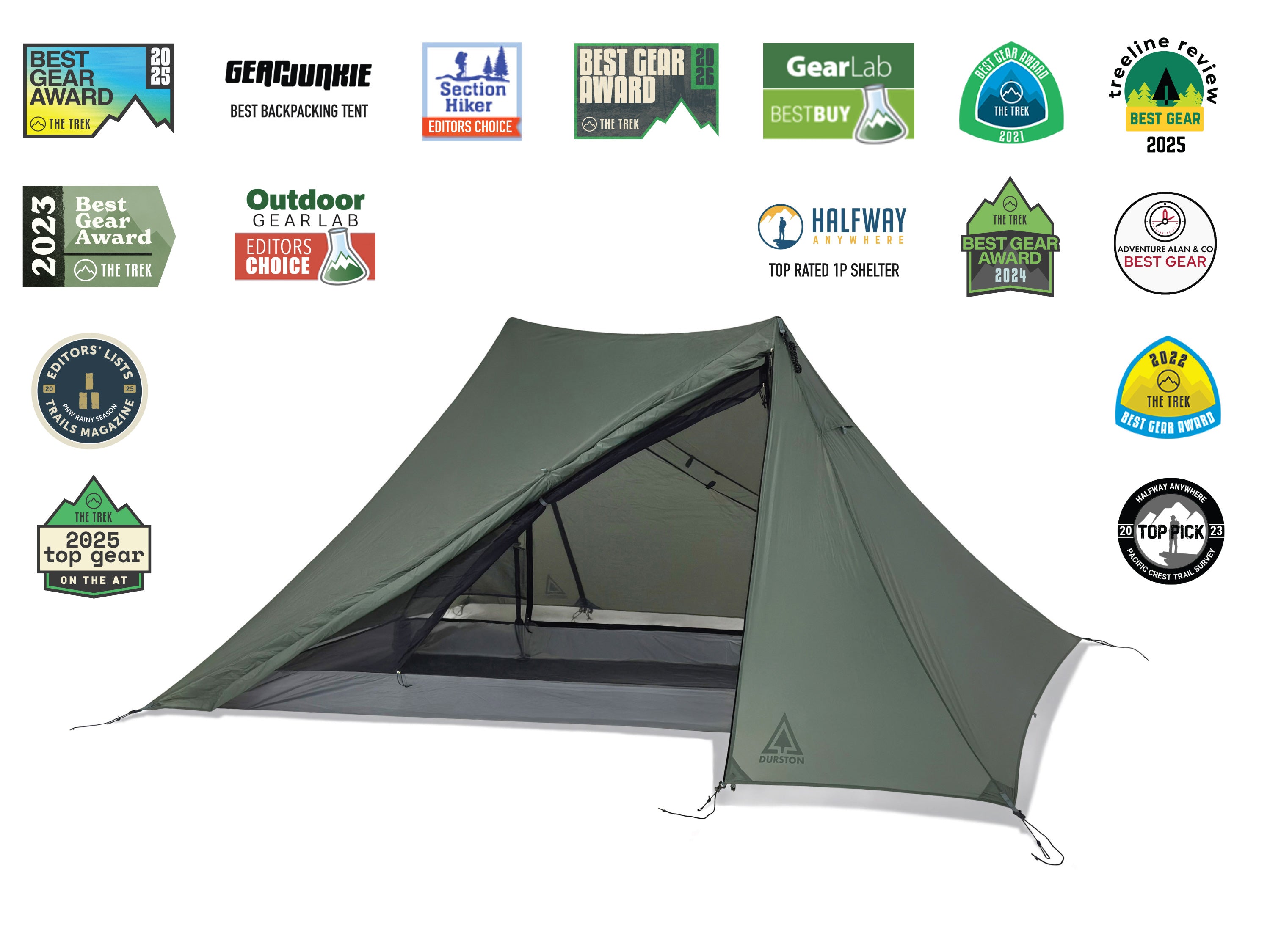 DURSTON GEAR x-mid1 2025モデル純正　極美品 Durston | X-Mid 1 Ultralight Tent