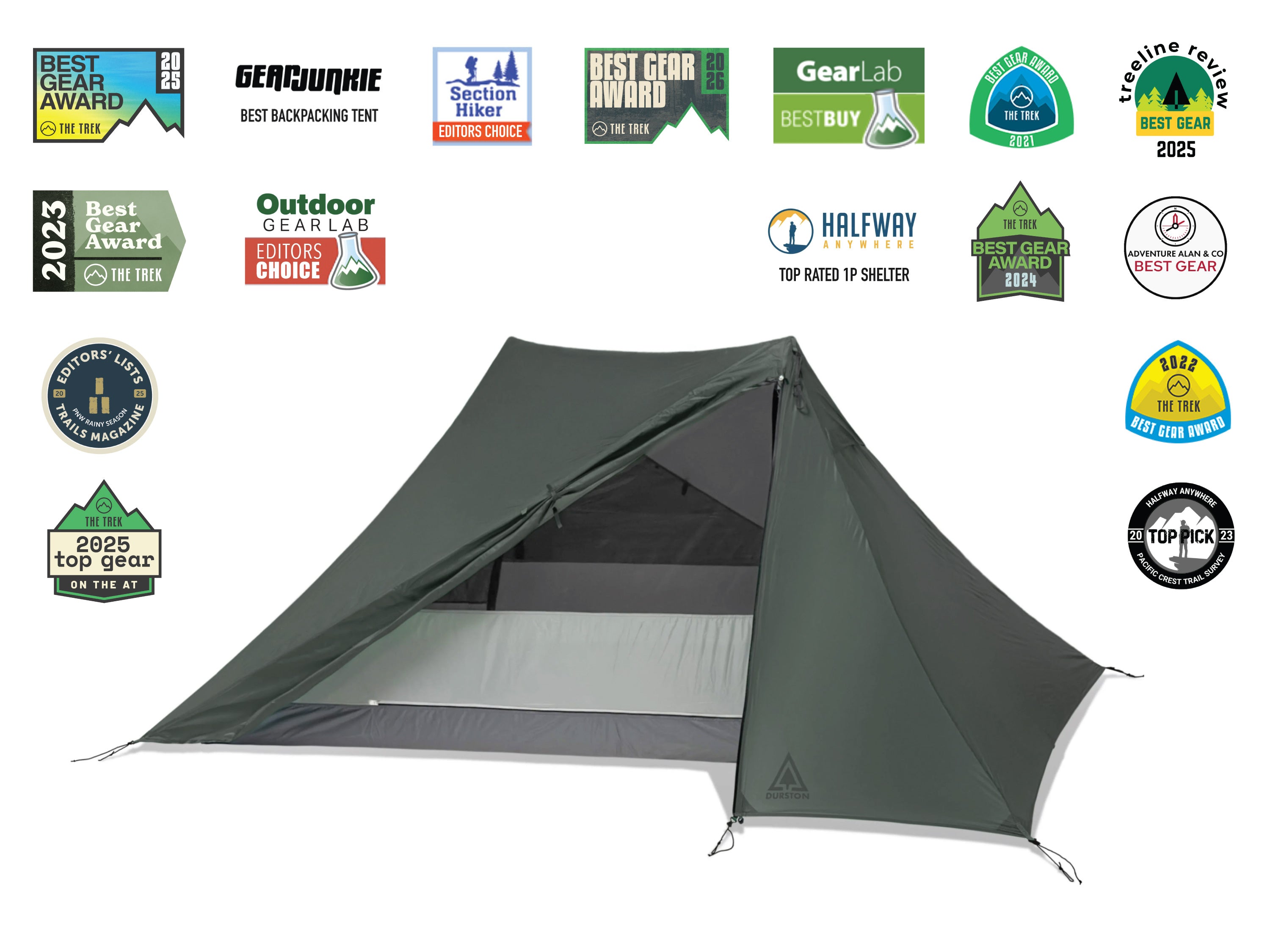テント・タープ Durston X-Mid 1 Solid Durston | X-Mid 1 Solid Ultralight Tent