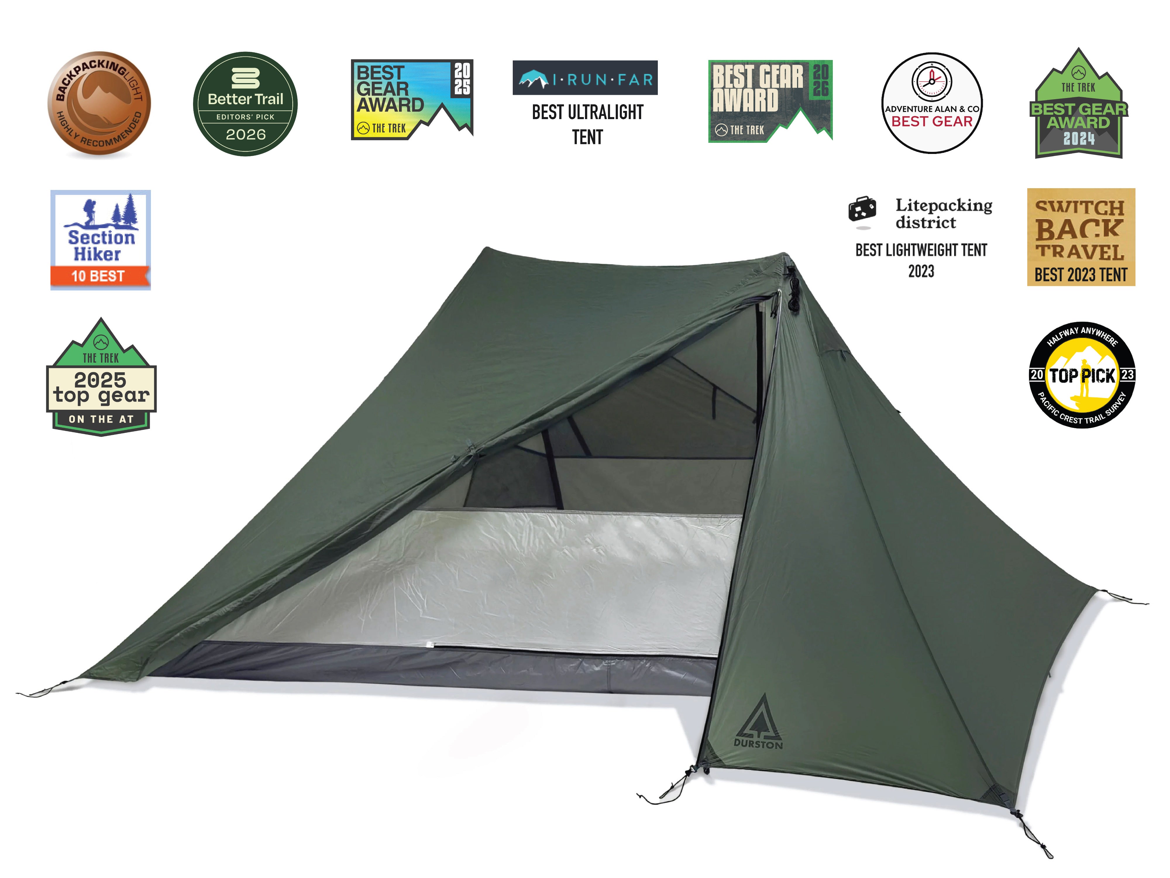 Durston Gear X-Mid 2 Solid インナー　ペグ付　新品 Durston | X-Mid 2 Solid Ultralight Tent