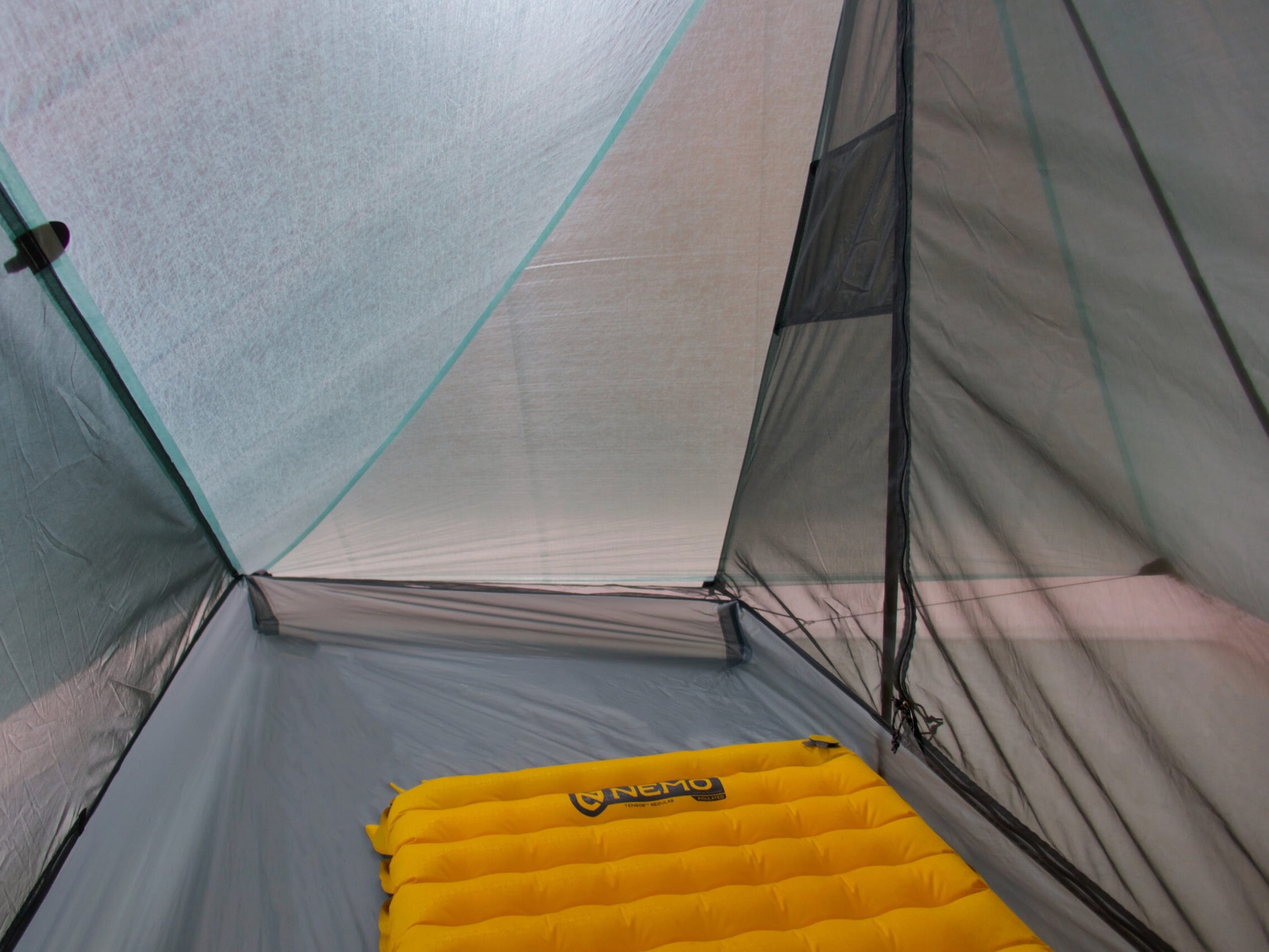 2-Person Tent - Wavy Check Yellow
